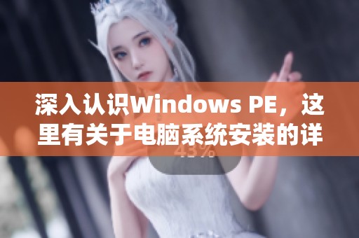 深入认识Windows PE，这里有关于电脑系统安装的详细指南和实用技巧