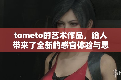 tometo的艺术作品，给人带来了全新的感官体验与思考
