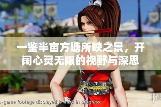 一鉴半亩方塘所映之景，开阔心灵无限的视野与深思