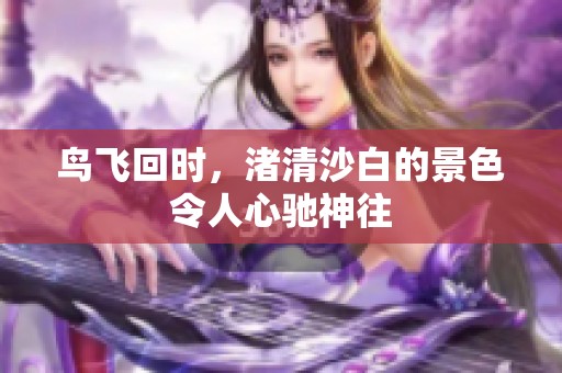 鸟飞回时，渚清沙白的景色令人心驰神往