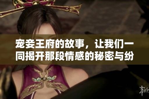 宠妾王府的故事，让我们一同揭开那段情感的秘密与纷争