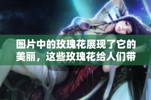 图片中的玫瑰花展现了它的美丽，这些玫瑰花给人们带来了无限的浪漫。