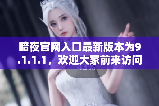 暗夜官网入口最新版本为9.1.1.1，欢迎大家前来访问体验