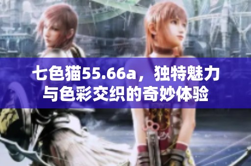 七色猫55.66a，独特魅力与色彩交织的奇妙体验
