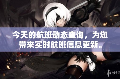 今天的航班动态查询，为您带来实时航班信息更新。