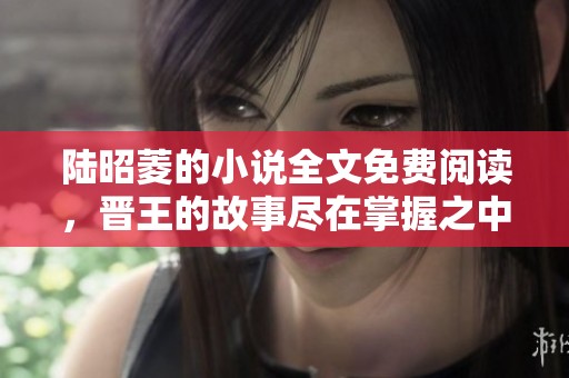 陆昭菱的小说全文免费阅读，晋王的故事尽在掌握之中