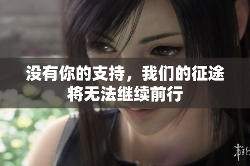 没有你的支持，我们的征途将无法继续前行